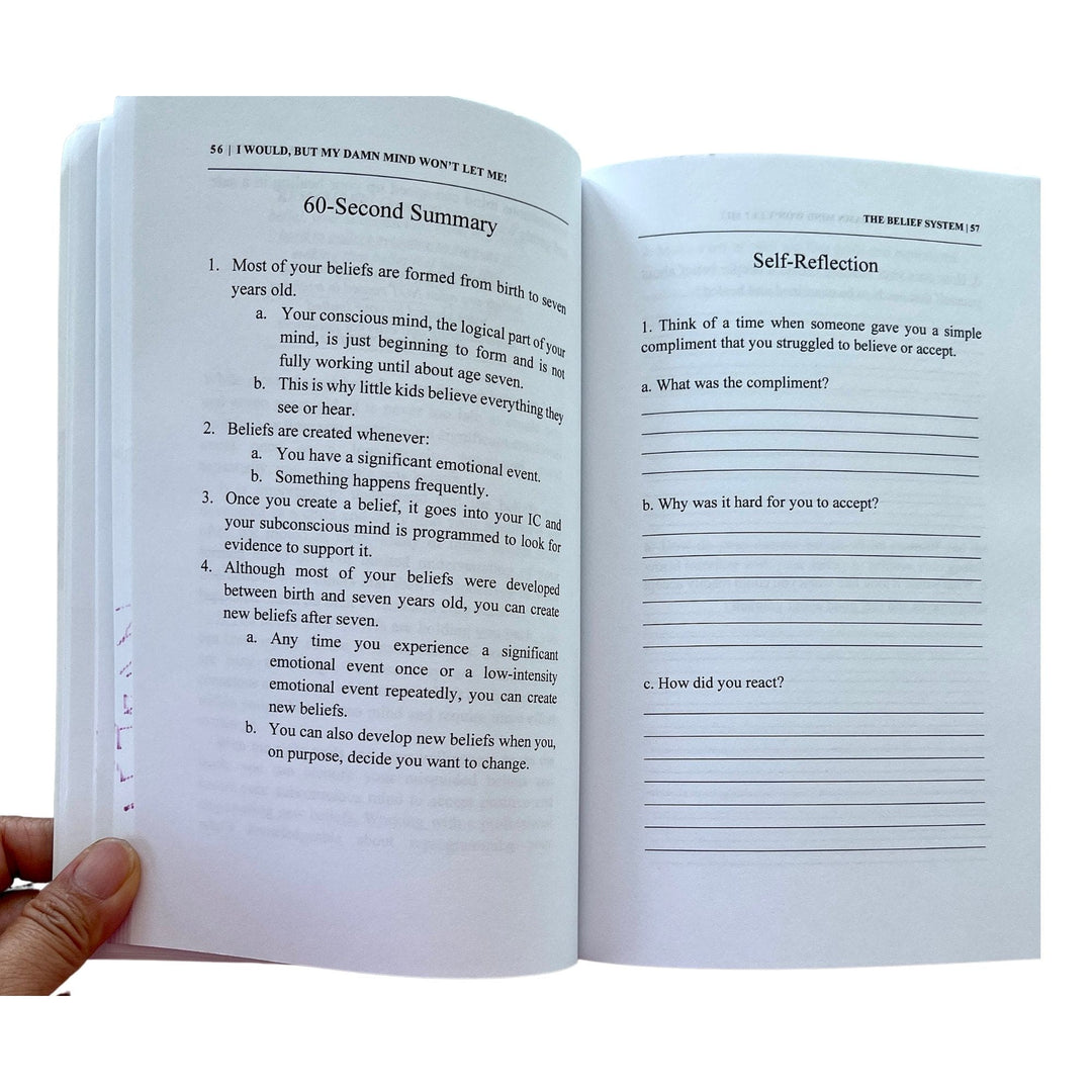 pages from journal of I would but my damn mind won't let me for adults