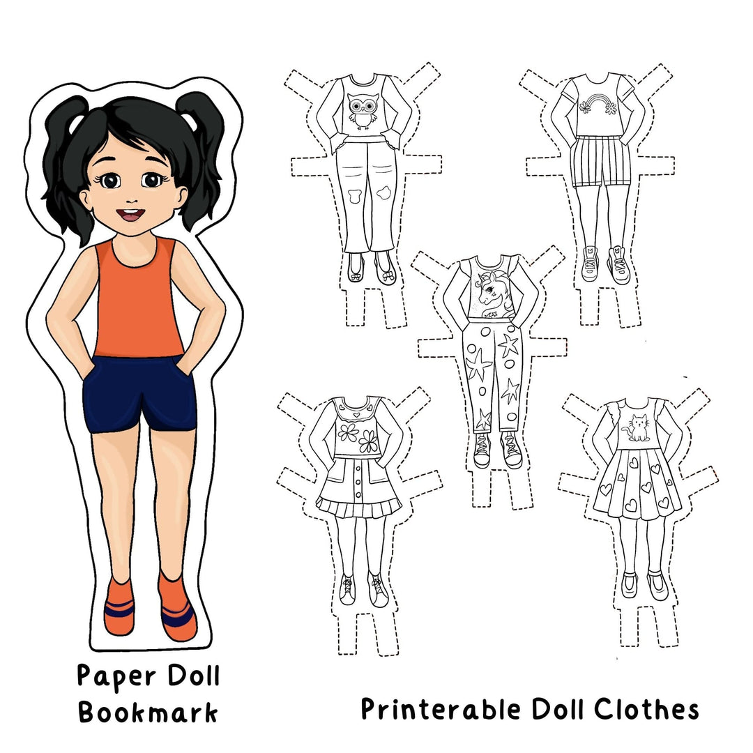 Paper Doll Fun: Create Your Own Gratitude Adventure