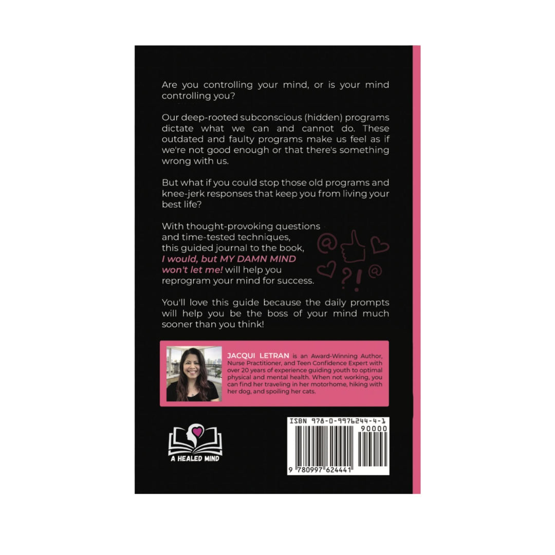 Teen Girls: Damn Mind Book & Companion Journal Bundle