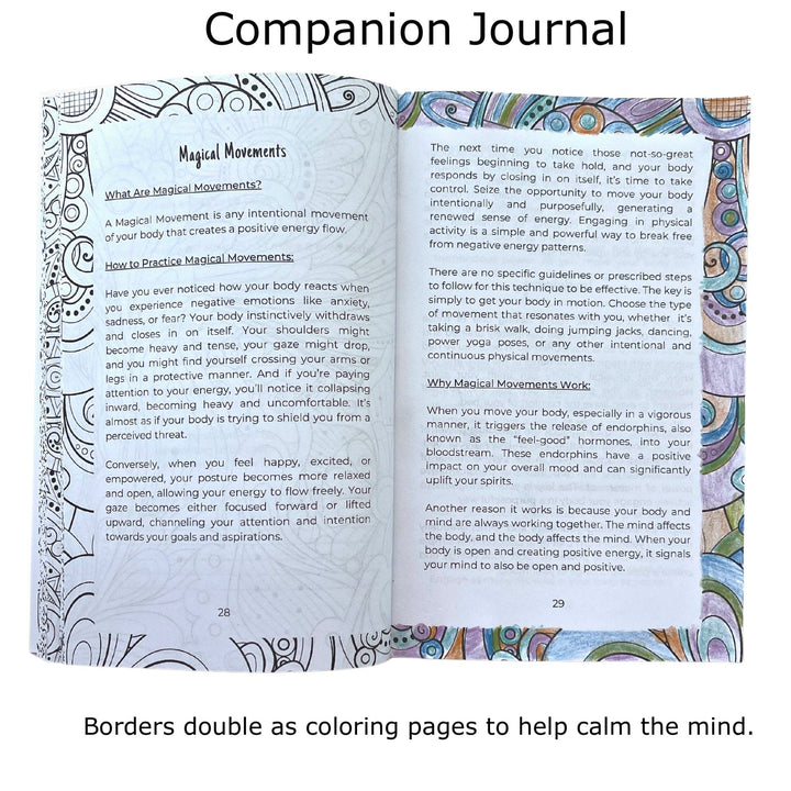 ADULT'S: I would, but MY DAMN MIND won't let me! Guided Spiral Bound Companion Journal