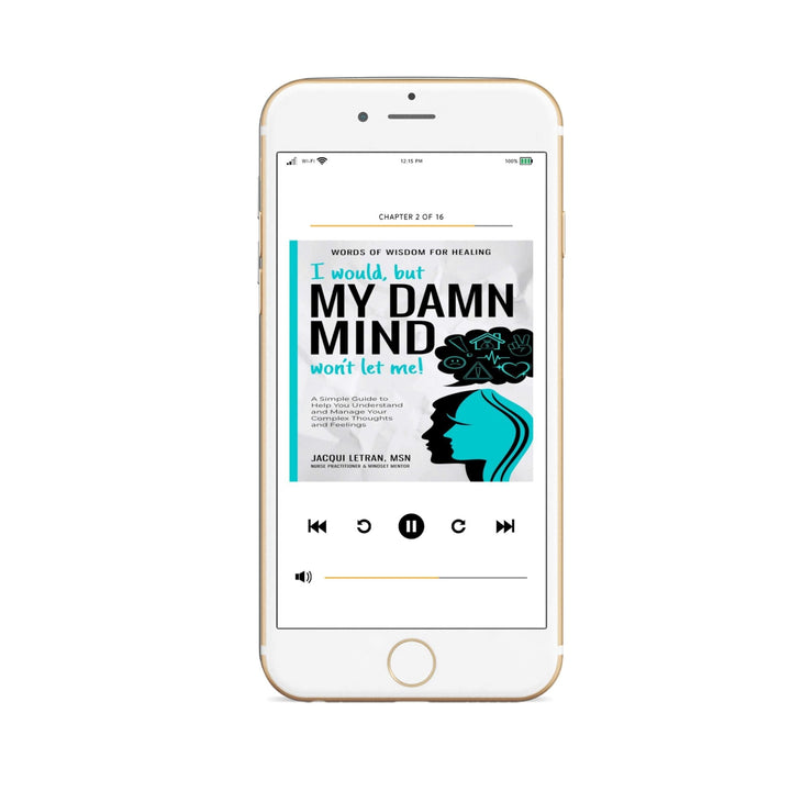 I would but my damn mind won't let me for adults audiobook