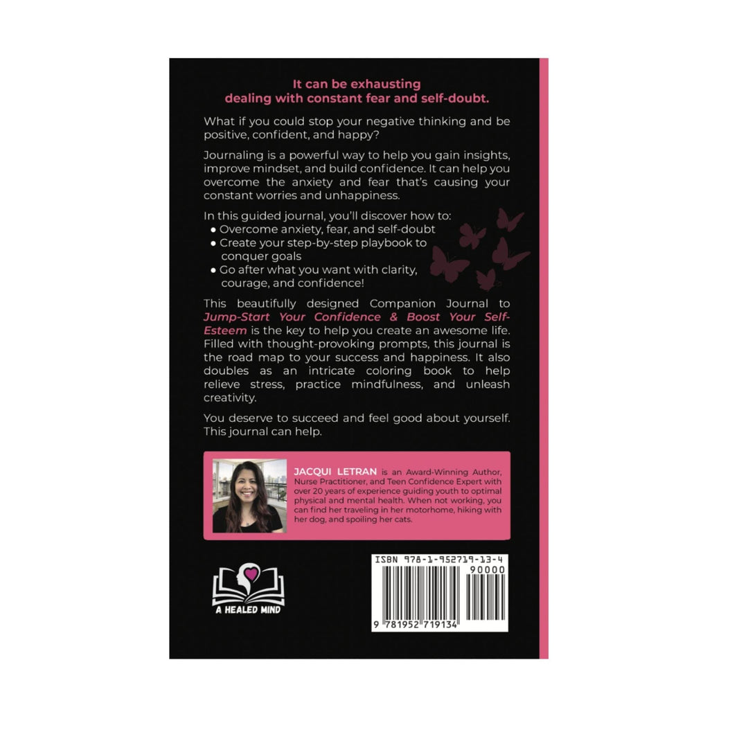 GIRL'S: Jump-Start Your Confidence & Boost Your Self-Esteem Guided Companion Journal
