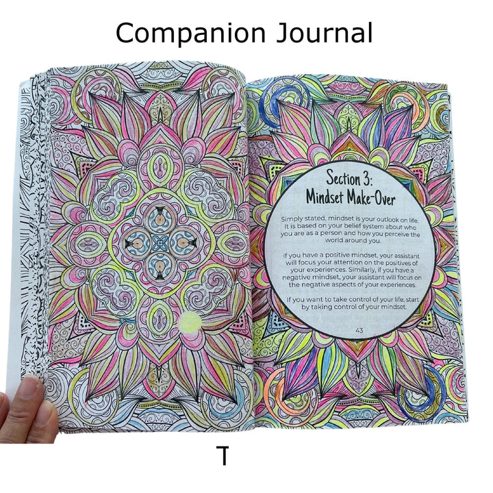 GIRL'S: I would, but MY DAMN MIND won't let me! Guided Companion Journal
