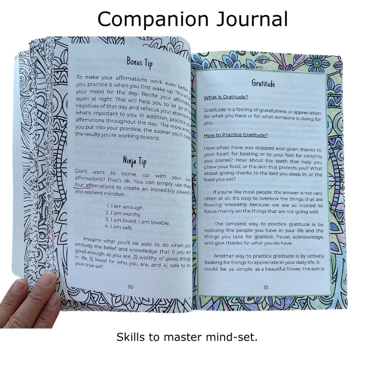 GIRL'S: I would, but MY DAMN MIND won't let me! Guided Companion Journal