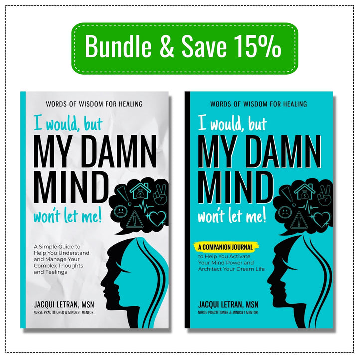 i would but my damn mind wont let me large print bundle for adults