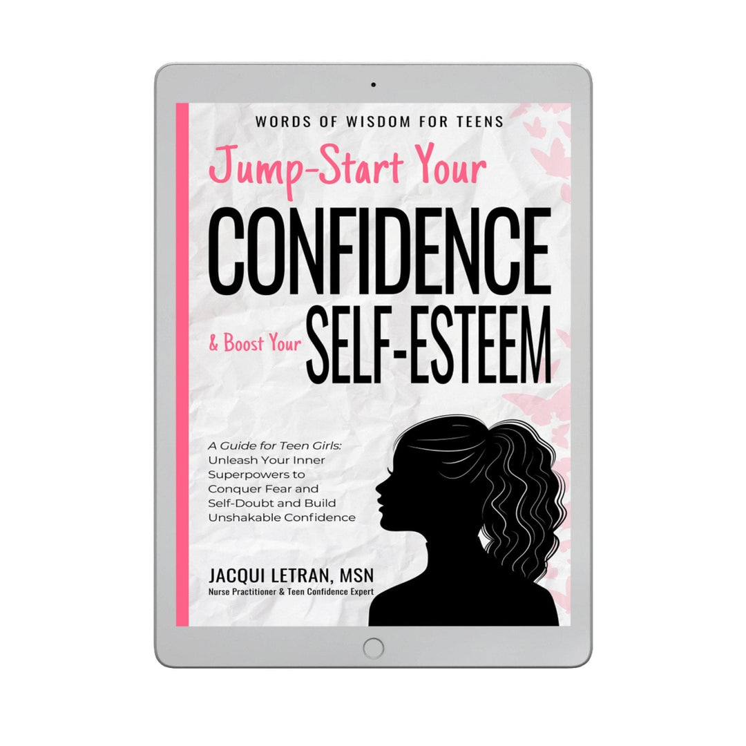 Jump start your confidence and boost your self esteem self help book for teen girls