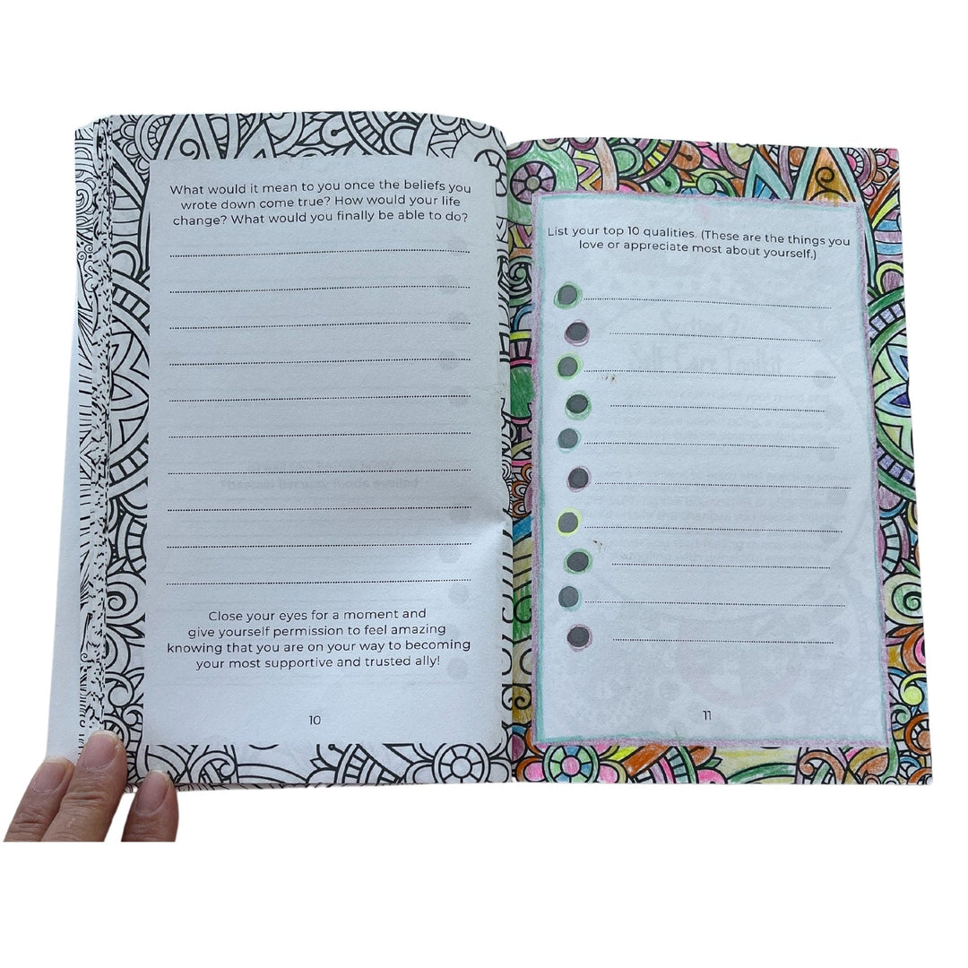Teen Girls: Damn Mind Paperback Book, Guided Journal, and Bracelet Bundle