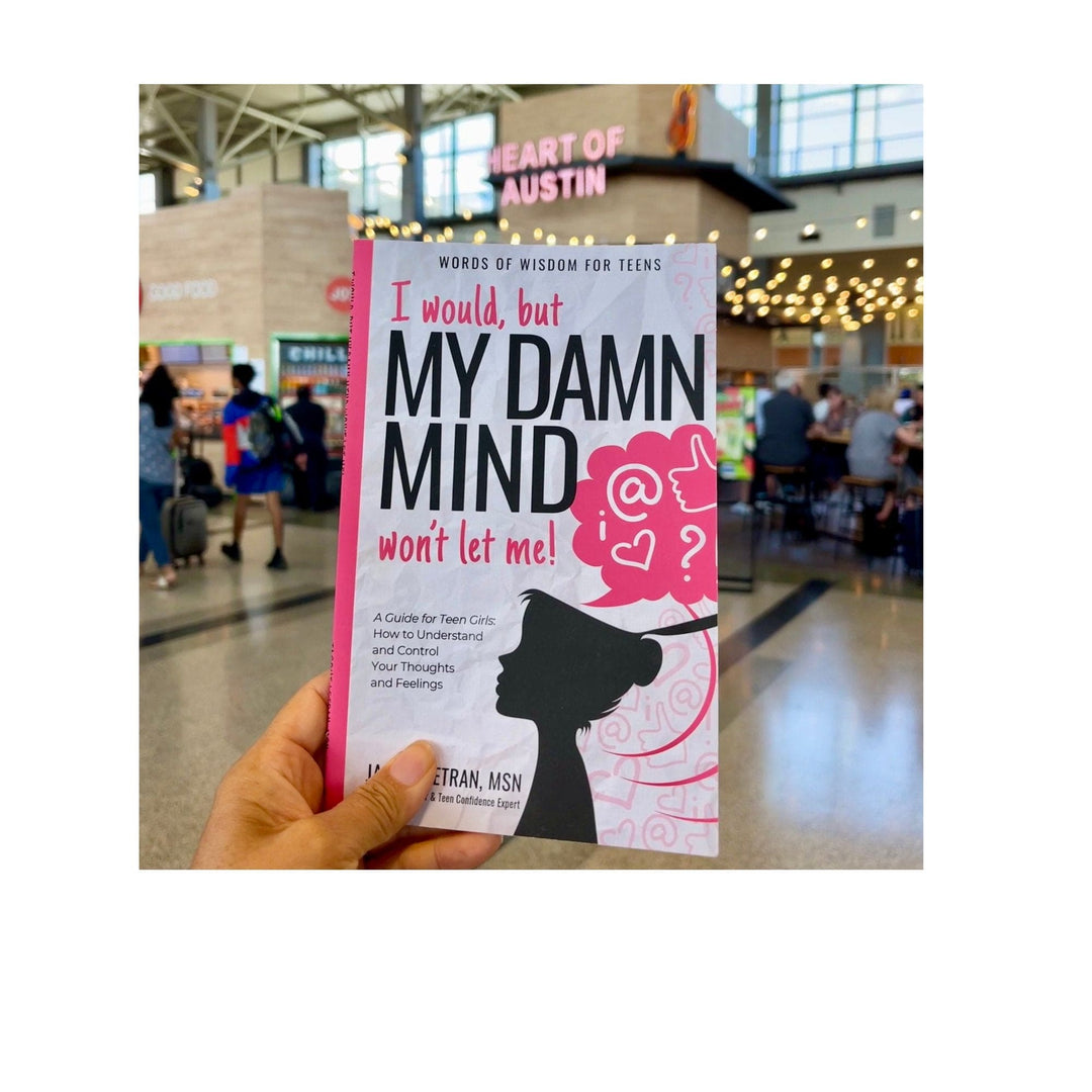 Teen Girls: Damn Mind Paperback Book, Guided Journal, and Bracelet Bundle