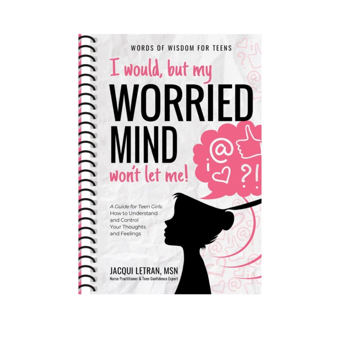GIRL'S: I would, but MY WORRIED MIND won't let me!   ( Flip-and-Read: 2 Books in 1 Combo)