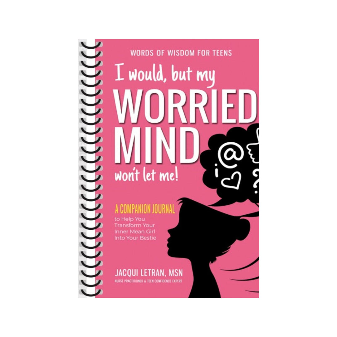 GIRL'S: I would, but MY WORRIED MIND won't let me!   ( Flip-and-Read: 2 Books in 1 Combo)